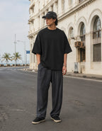 RENQARA Unisex Terry Oversized T-Shirt