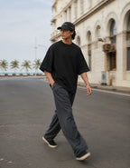 RENQARA Unisex Terry Oversized T-Shirt
