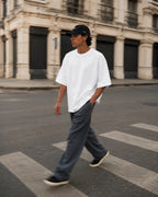 RENQARA Unisex Terry Oversized T-Shirt