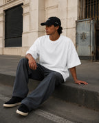 RENQARA Unisex Terry Oversized T-Shirt