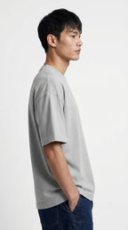 The Ash Grey Oversized Essential