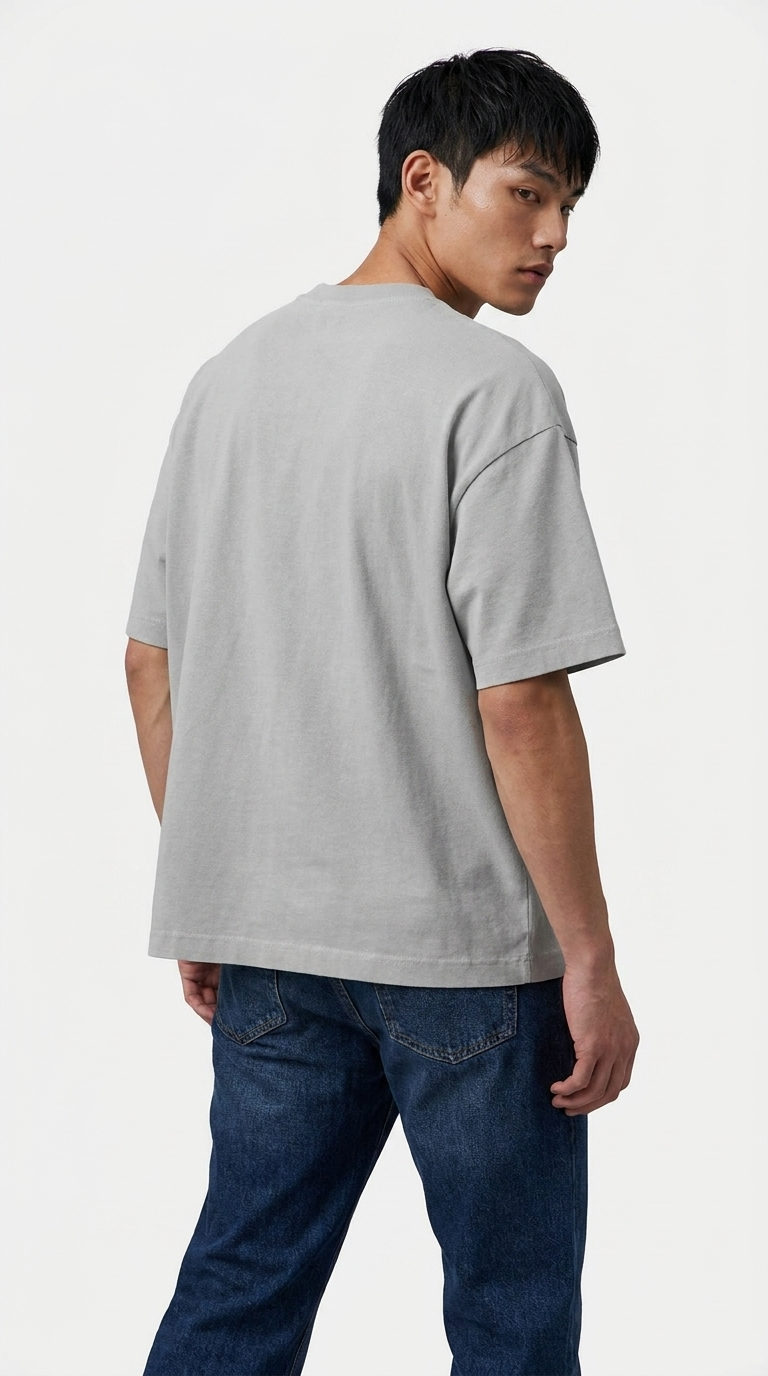 The Ash Grey Oversized Essential