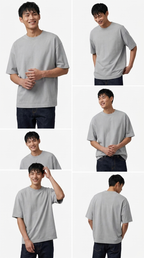 The Ash Grey Oversized Essential